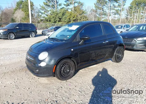 2012 Fiat 500 Pop from USA, damaged, VIN 3C3CFFAR7CT310380